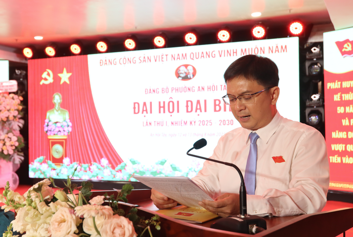 Đại hội Đảng bộ phường An Hội Tây: Hướng tới đô thị văn minh và phát triển bền vững - Ảnh 4.