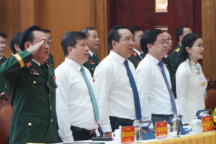Đại tướng Trịnh Văn Quyết dự Đại hội đại biểu Đảng bộ Quân khu 7 lần thứ XI, nhiệm kỳ 2025-2030- Ảnh 4. Đại tướng Trịnh Văn Quyết dự Đại hội đại biểu Đảng bộ Quân khu 7 lần thứ XI, nhiệm kỳ 2025-2030- Ảnh 4.