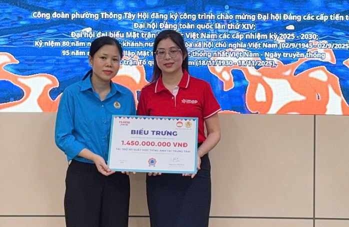 Công đoàn phường, xã đẩy mạnh chăm lo cho đoàn viên sau khi thành lập- Ảnh 5.