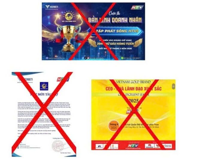 Cảnh báo hành vi giả mạo, lợi dụng uy tín của HTV để kêu gọi tài trợ - Ảnh 1.