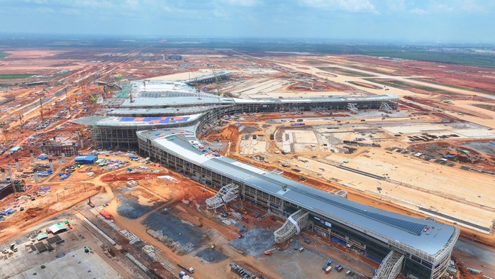 Chuyển chuyến bay quốc tế về Long Thành: Áp lực cho cao tốc Long Thành - Dầu Giây - Ảnh 1.