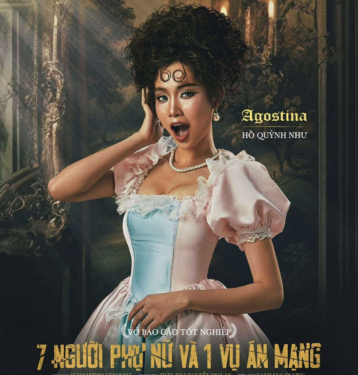Diễn viên Hồ Quỳnh Như – dấu ấn Agostina trong “7 người phụ nữ và một vụ án mạng” - Ảnh 3.