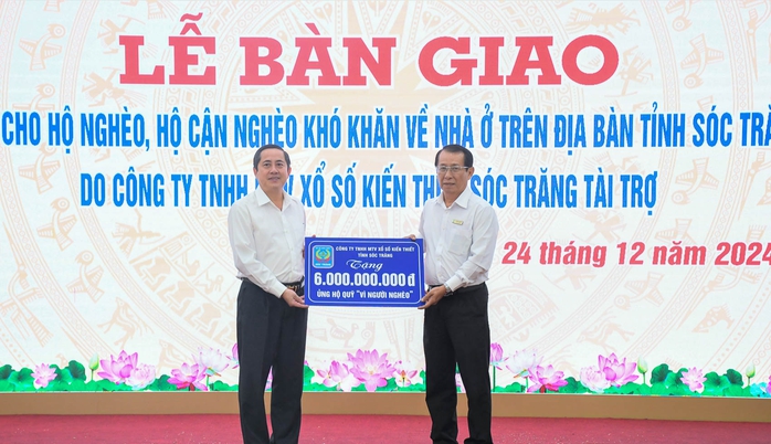Công ty Xổ số kiến thiết Sóc Trăng nộp ngân sách gần 1.600 tỉ đồng- Ảnh 1.
