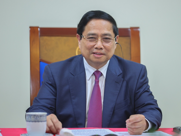 Thủ tướng Phạm Minh Chính và Thủ tướng Campuchia Hun Manet điện đàm- Ảnh 1.