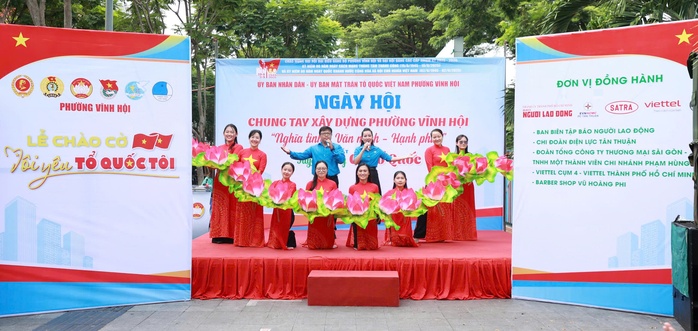 Chung tay xây dựng phường Vĩnh Hội "Nghĩa tình - Văn minh - Hạnh phúc"- Ảnh 1.