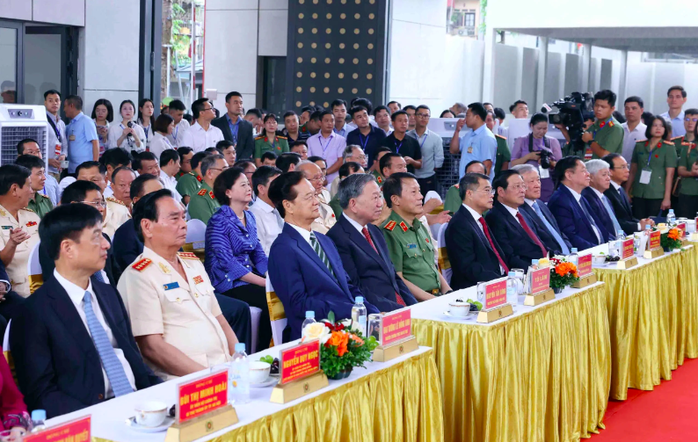 Tổng Bí thư Tô Lâm dự lễ khánh thành trụ sở Bộ Công an- Ảnh 1.