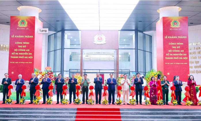 Tổng Bí thư Tô Lâm dự lễ khánh thành trụ sở Bộ Công an- Ảnh 2.