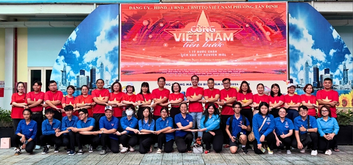 TP HCM: Phường Tân Định "Cùng Việt Nam tiến bước"- Ảnh 2.