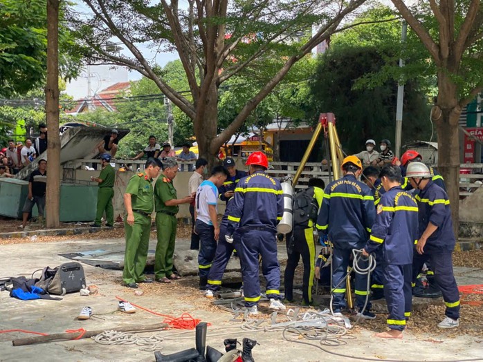 Rơi xuống hầm cống trong khuôn viên nhà thiếu nhi, 1 người tử vong- Ảnh 1.