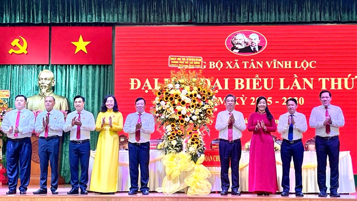 Ông Nguyễn Thanh Nhã giữ chức Bí thư Đảng ủy xã Tân Vĩnh Lộc - Ảnh 3.