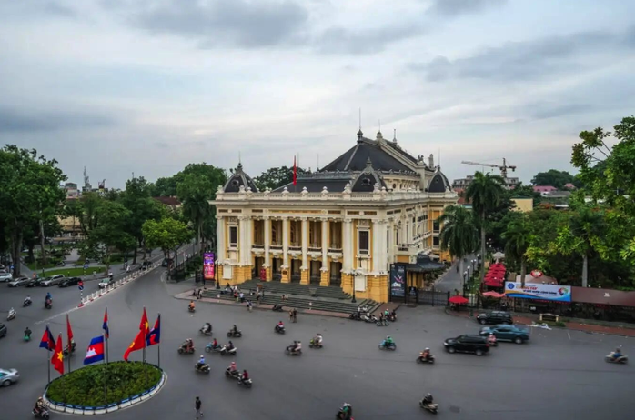 Dấu ấn lịch sử tại Quảng trường Cách mạng tháng Tám - Ảnh 4. Dấu ấn lịch sử tại Quảng trường Cách mạng tháng Tám - Ảnh 4.