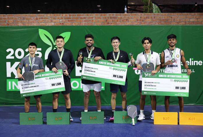 Mãn nhãn những cuộc tranh tài Pickleball Kingtek International 2025 - Ảnh 2.