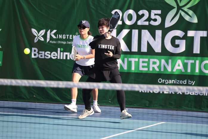 Mãn nhãn những cuộc tranh tài Pickleball Kingtek International 2025 - Ảnh 5.