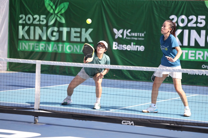Mãn nhãn những cuộc tranh tài Pickleball Kingtek International 2025 - Ảnh 4.