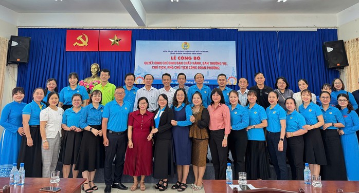 Thêm 2 Công đoàn phường ở TP HCM công bố quyết định thành lập- Ảnh 3.