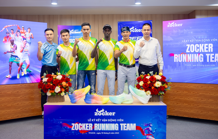 Ra mắt đội chạy bộ Zocker với ngôi sao Kenya - Ảnh 2.