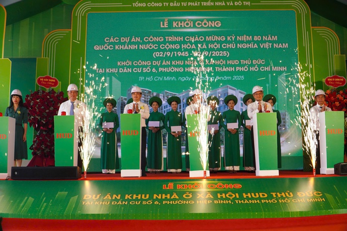 22 dự án nhà ở xã hội vừa khởi công sáng 19-8 - Ảnh 1.