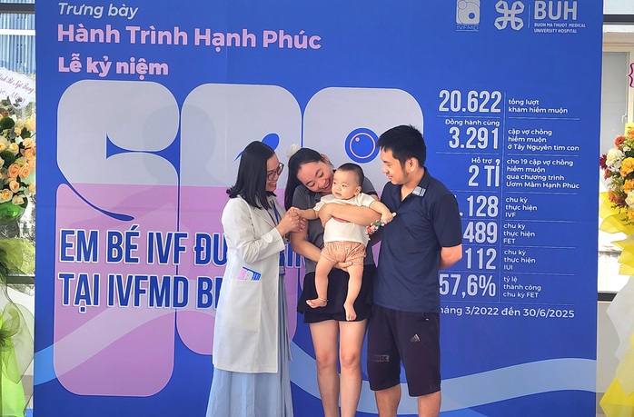 500 cặp vợ chồng hiếm muộn ở Tây Nguyên vỡ òa trong niềm hạnh phúc- Ảnh 3.