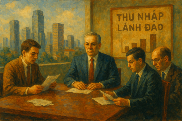 Hé lộ thu nhập lãnh đạo công ty bất động sản nửa đầu năm 2025 - Ảnh 1.