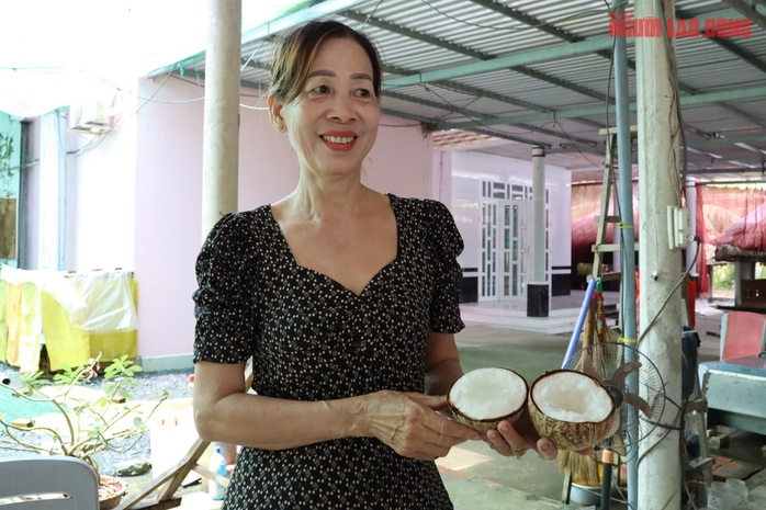 Mô hình trồng dừa sáp tại Cần Thơ mang lại thu nhập cao cho nhà vườn - Ảnh 3.