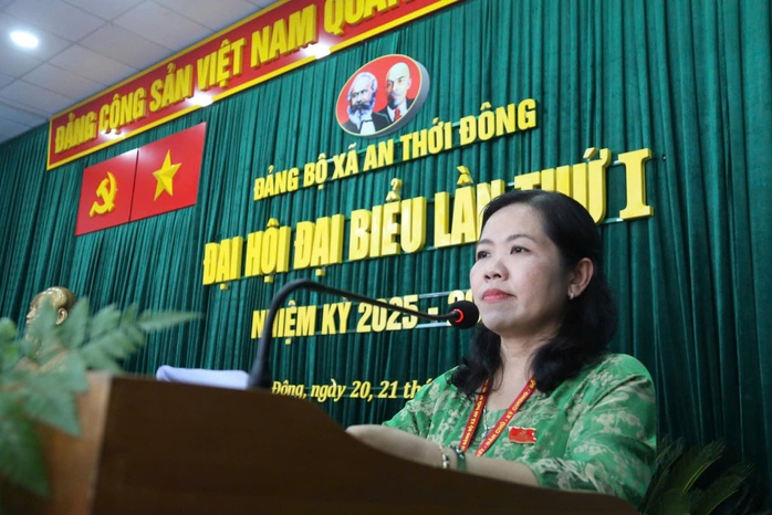 Bà Cổ Thị Ngọc Điệp làm Bí thư Đảng ủy xã An Thới Đông, TP HCM- Ảnh 2.