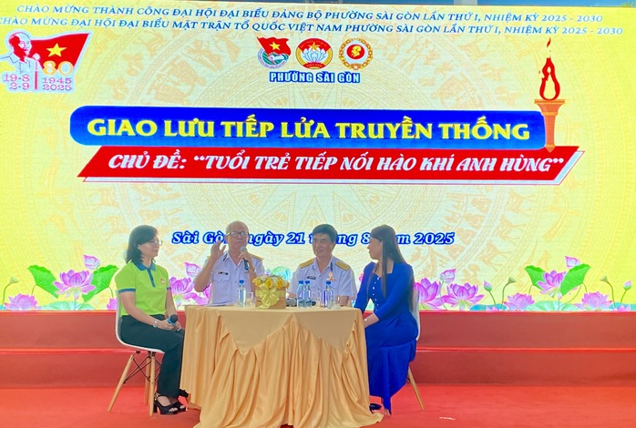 Một buổi sáng ý nghĩa ở phường Sài Gòn, TP HCM- Ảnh 1. Một buổi sáng ý nghĩa ở phường Sài Gòn, TP HCM- Ảnh 1.