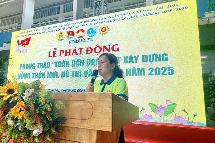 Một buổi sáng ý nghĩa ở phường Sài Gòn, TP HCM- Ảnh 2. Một buổi sáng ý nghĩa ở phường Sài Gòn, TP HCM- Ảnh 2.
