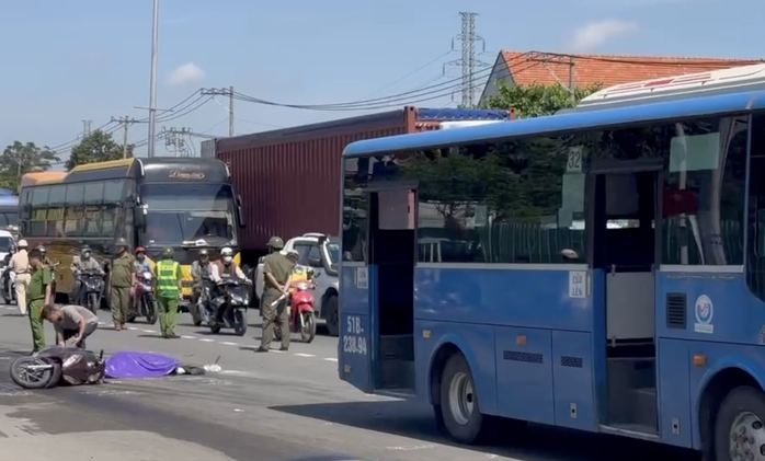 Thông tin mới vụ xe buýt cán nữ sinh viên tử vong ở TP HCM- Ảnh 1.