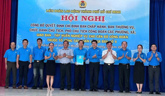 Danh sách Chủ tịch Công đoàn phường, xã thuộc tổ công tác số 4 và số 9 - LĐLĐ TP HCM - Ảnh 2.