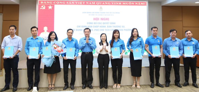 Danh sách Chủ tịch Công đoàn phường, xã thuộc tổ công tác số 4 và số 9 - LĐLĐ TP HCM - Ảnh 1.