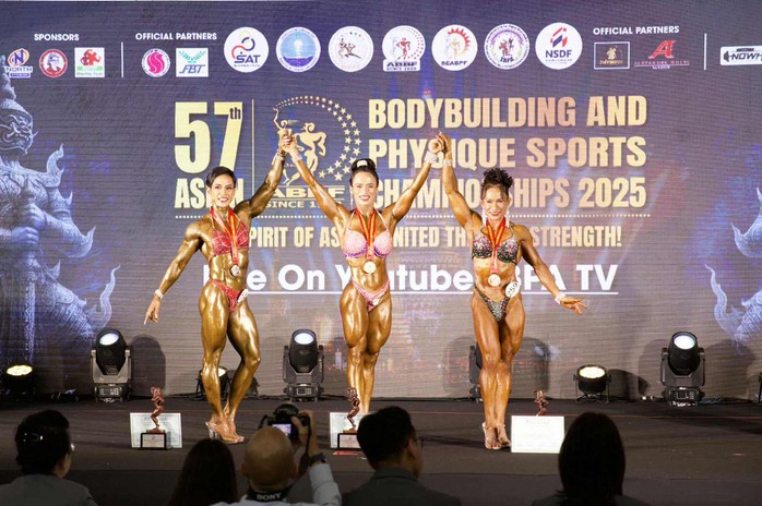 3 lực sĩ Việt Nam lên ngôi vô địch thể hình châu Á 2025 - Ảnh 3.