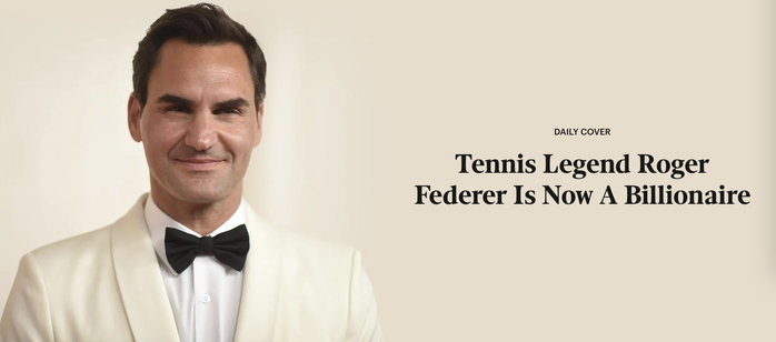 Roger Federer chính thức gia nhập "CLB VĐV tỉ phú" - Ảnh 1.