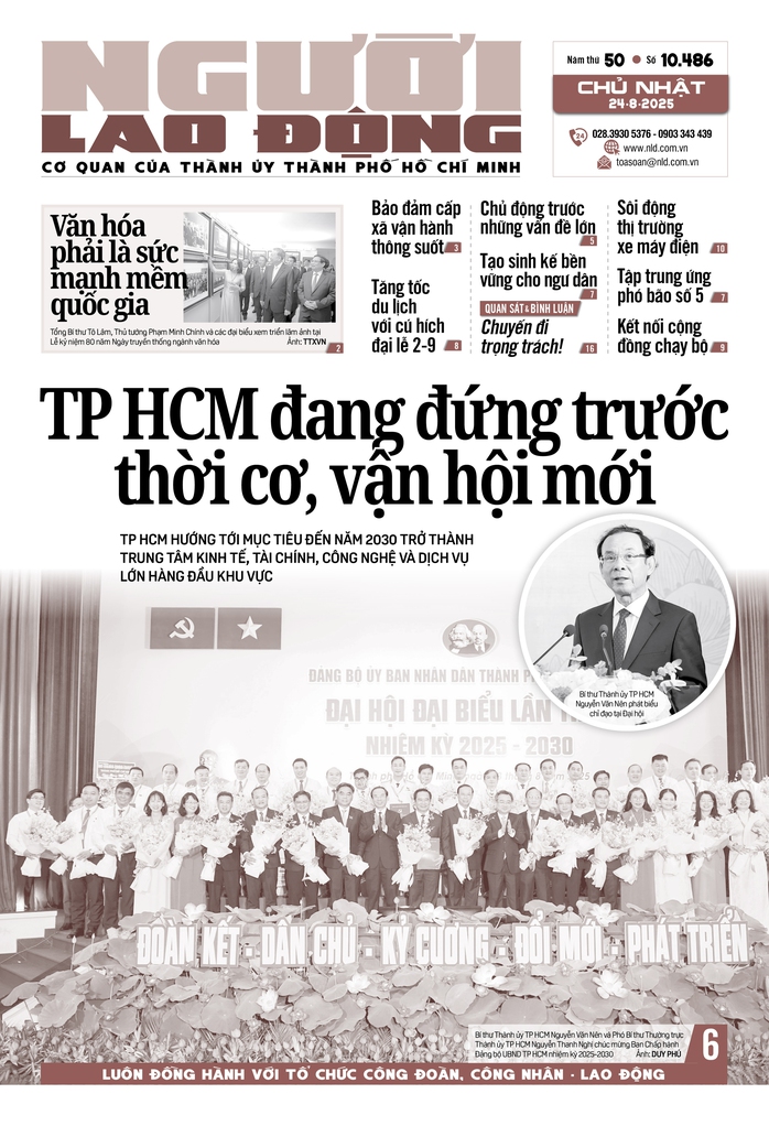 Báo in ngày 24-8: Tăng tốc du lịch với cú hích đại lễ 2-9 - Ảnh 1.