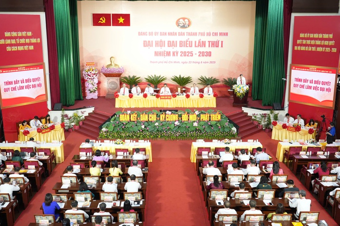 Khai mạc phiên trù bị Đại hội đại biểu Đảng bộ UBND TP HCM lần thứ I, nhiệm kỳ 2025-2030- Ảnh 1. Khai mạc phiên trù bị Đại hội đại biểu Đảng bộ UBND TP HCM lần thứ I, nhiệm kỳ 2025-2030- Ảnh 1.