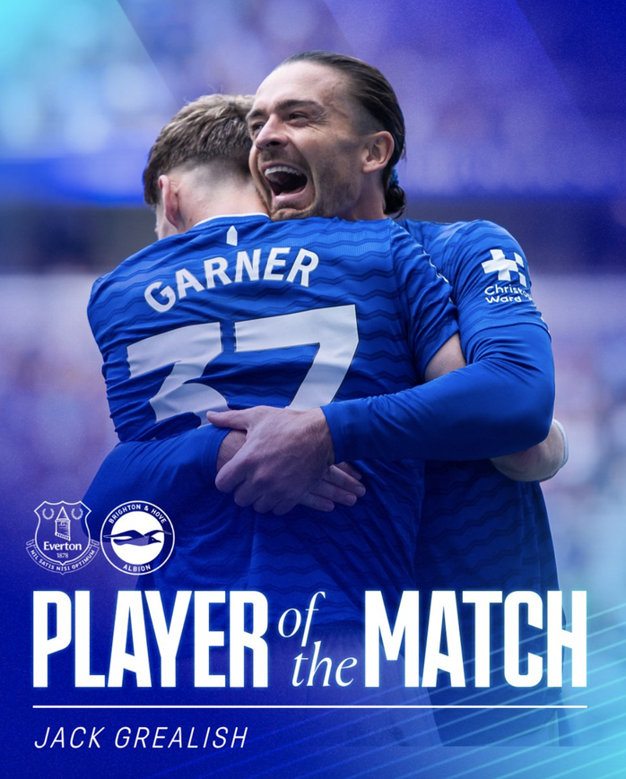 Jack Grealish hồi sinh trong màu áo mới Everton- Ảnh 7. Jack Grealish hồi sinh trong màu áo mới Everton- Ảnh 7.