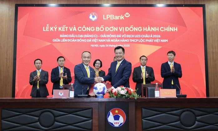 LPBank trở thành Đơn vị đồng hành chính Bảng đấu loại Giải U23 châu Á 2026 - Ảnh 1.