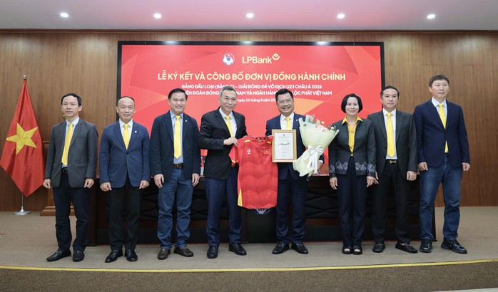 LPBank trở thành Đơn vị đồng hành chính Bảng đấu loại Giải U23 châu Á 2026 - Ảnh 2.