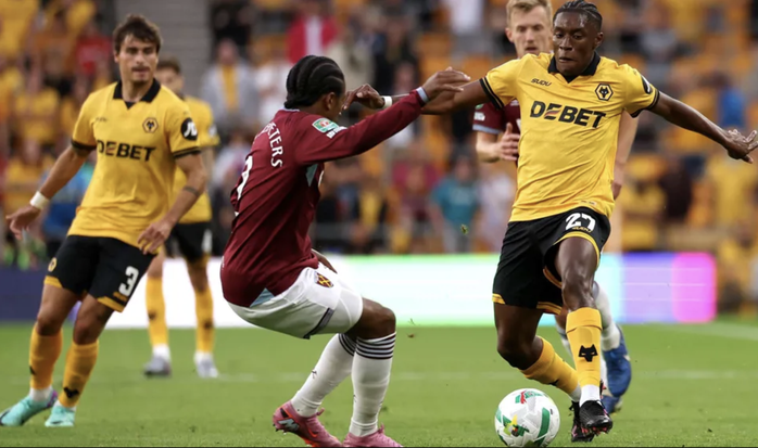 Wolves ngược dòng cảm xúc, đại phá West Ham ở League Cup - Ảnh 1.