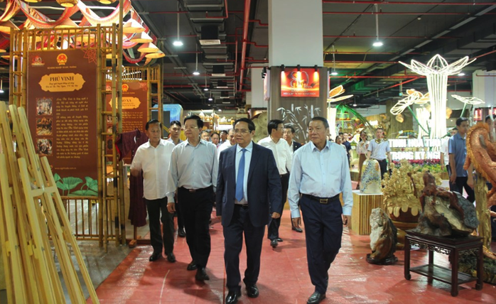 Thủ tướng Phạm Minh Chính tổng duyệt chương trình khai mạc Triển lãm Thành tựu đất nước- Ảnh 4. Thủ tướng Phạm Minh Chính tổng duyệt chương trình khai mạc Triển lãm Thành tựu đất nước- Ảnh 4.
