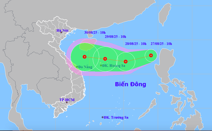 Áp thấp nhiệt đới hình thành trên Biển Đông, giật cấp 8- Ảnh 1. Áp thấp nhiệt đới hình thành trên Biển Đông, giật cấp 8- Ảnh 1.
