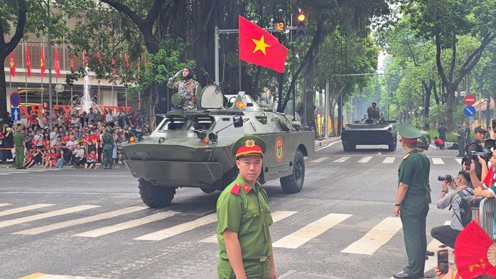 Bảo đảm an ninh tuyệt đối cho diễu binh A80 tại Quảng trường Ba Đình - Ảnh 8. Bảo đảm an ninh tuyệt đối cho diễu binh A80 tại Quảng trường Ba Đình - Ảnh 8.