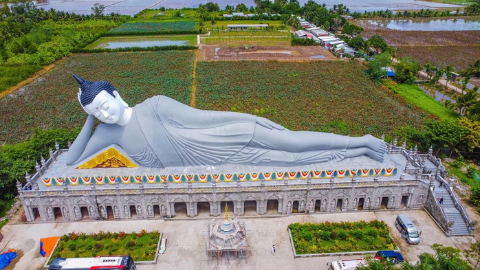 Chiêm ngưỡng ngôi chùa có tượng Phật nằm lớn nhất nước- Ảnh 2. Chiêm ngưỡng ngôi chùa có tượng Phật nằm lớn nhất nước- Ảnh 2.
