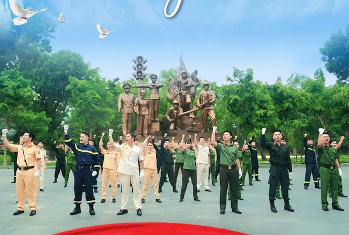 MV "Công an Hà Nội trong trái tim tôi" sắp ra mắt - Ảnh 1.