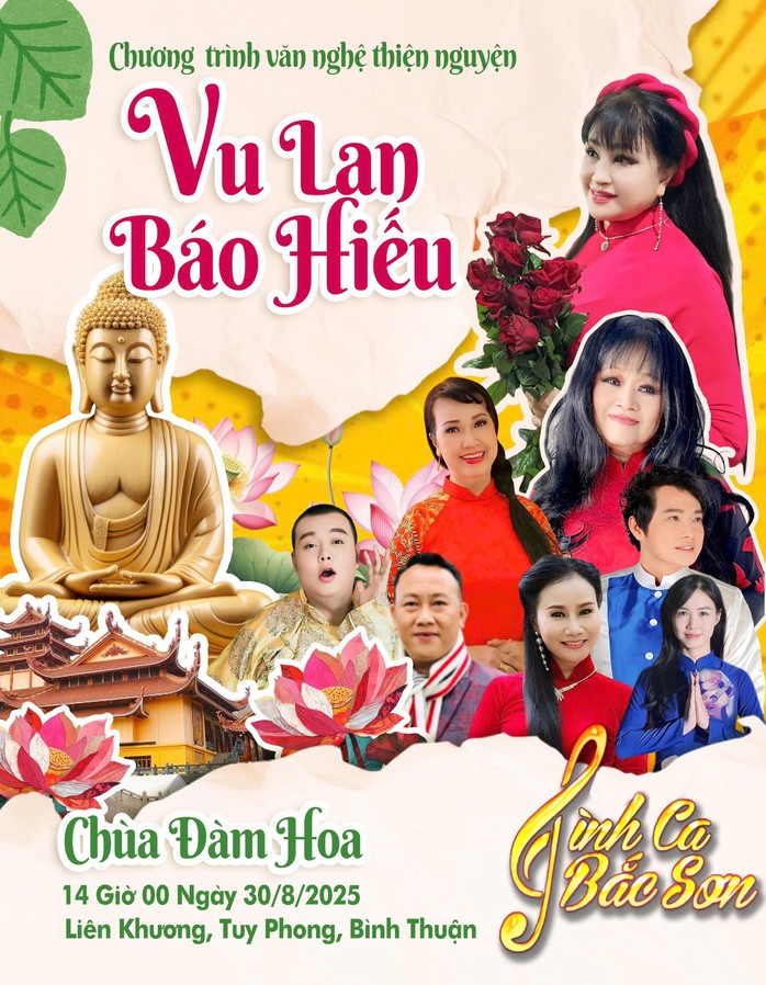 Ca sĩ Bích Thủy dồn sức cho hoạt động biểu diễn chào mừng Quốc khánh và mùa Vu Lan - Ảnh 3.
