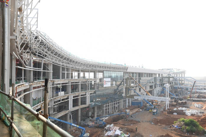 Gần 14.000 nhân lực thi công xuyên Lễ 2-9 trên “đại công trường” sân bay Long Thành- Ảnh 3. Gần 14.000 nhân lực thi công xuyên Lễ 2-9 trên “đại công trường” sân bay Long Thành- Ảnh 3.