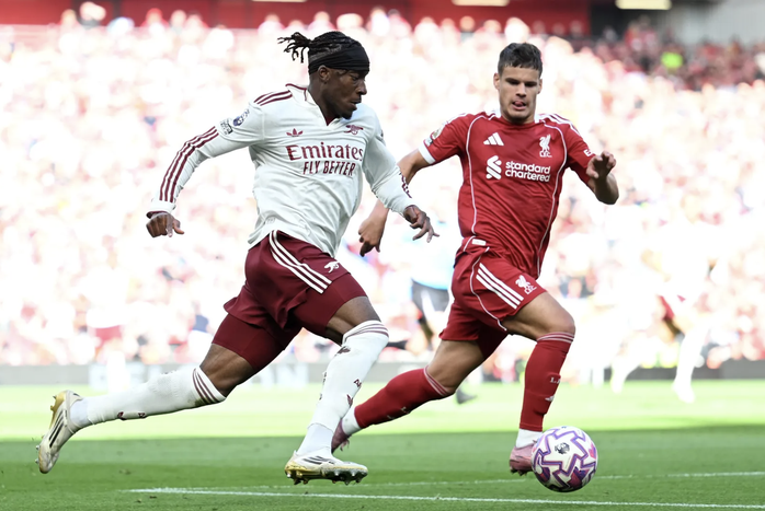 Szoboszlai ghi bàn siêu đỉnh, Liverpool hạ Arsenal đại chiến nước Anh - Ảnh 1.