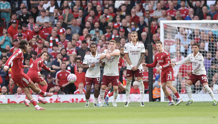 Szoboszlai ghi bàn siêu đỉnh, Liverpool hạ Arsenal đại chiến nước Anh - Ảnh 4.
