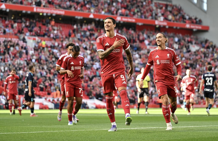 "Thần đồng" Ngumoha tỏa sáng, Liverpool đại thắng Bilbao 2 trận siêu giao hữu- Ảnh 2.