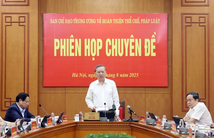 Xử lý triệt để điểm nghẽn thể chế, pháp luật- Ảnh 1. Xử lý triệt để điểm nghẽn thể chế, pháp luật- Ảnh 1.