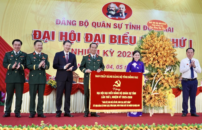 Hình ảnh Đại hội Đại biểu Đảng bộ Quân sự tỉnh Đồng Nai lần thứ I, nhiệm kỳ 2025-2030- Ảnh 4. Hình ảnh Đại hội Đại biểu Đảng bộ Quân sự tỉnh Đồng Nai lần thứ I, nhiệm kỳ 2025-2030- Ảnh 4.